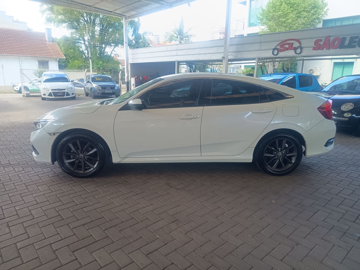 HONDA - CIVIC - 2020/2021 - Branca - R$ 135.900,00