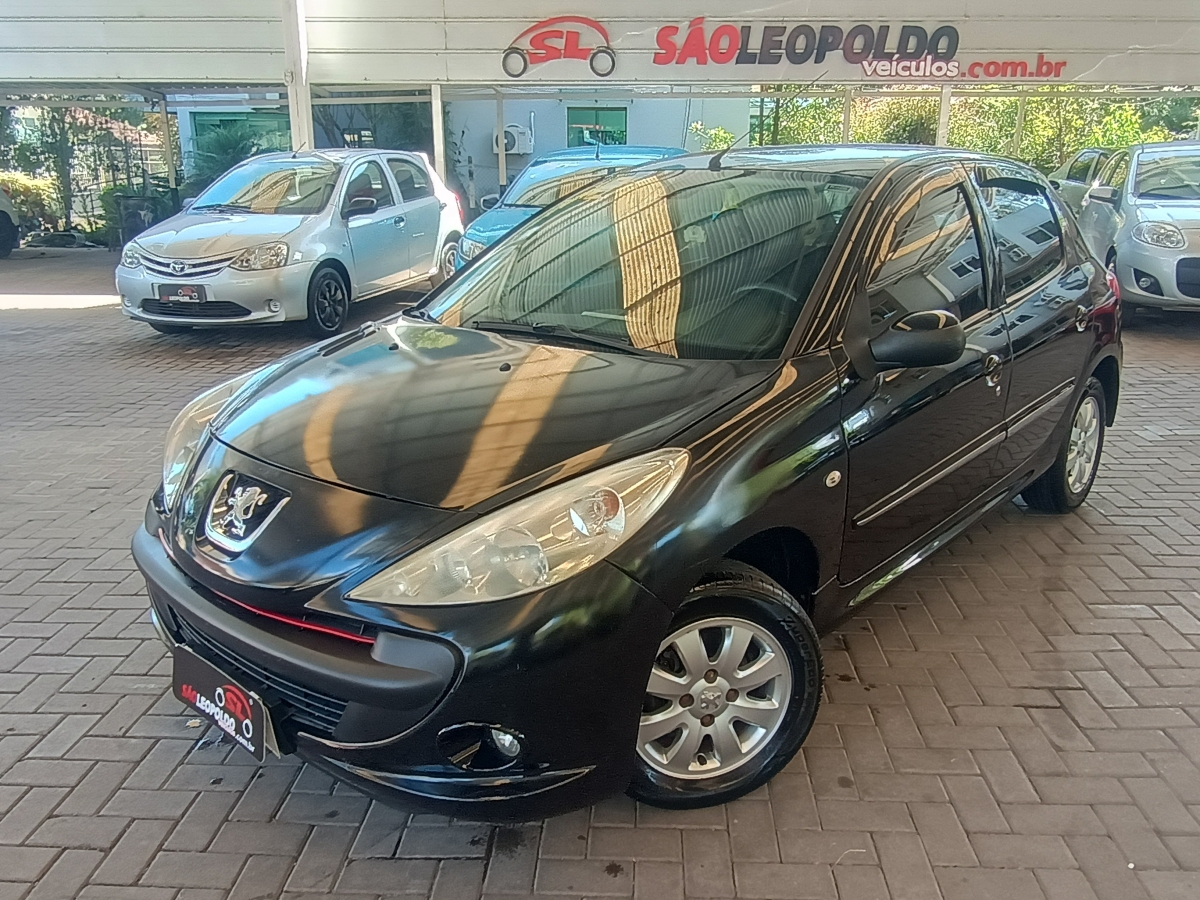 PEUGEOT - 207 - 2011/2012 - Preta - R$ 18.900,00
