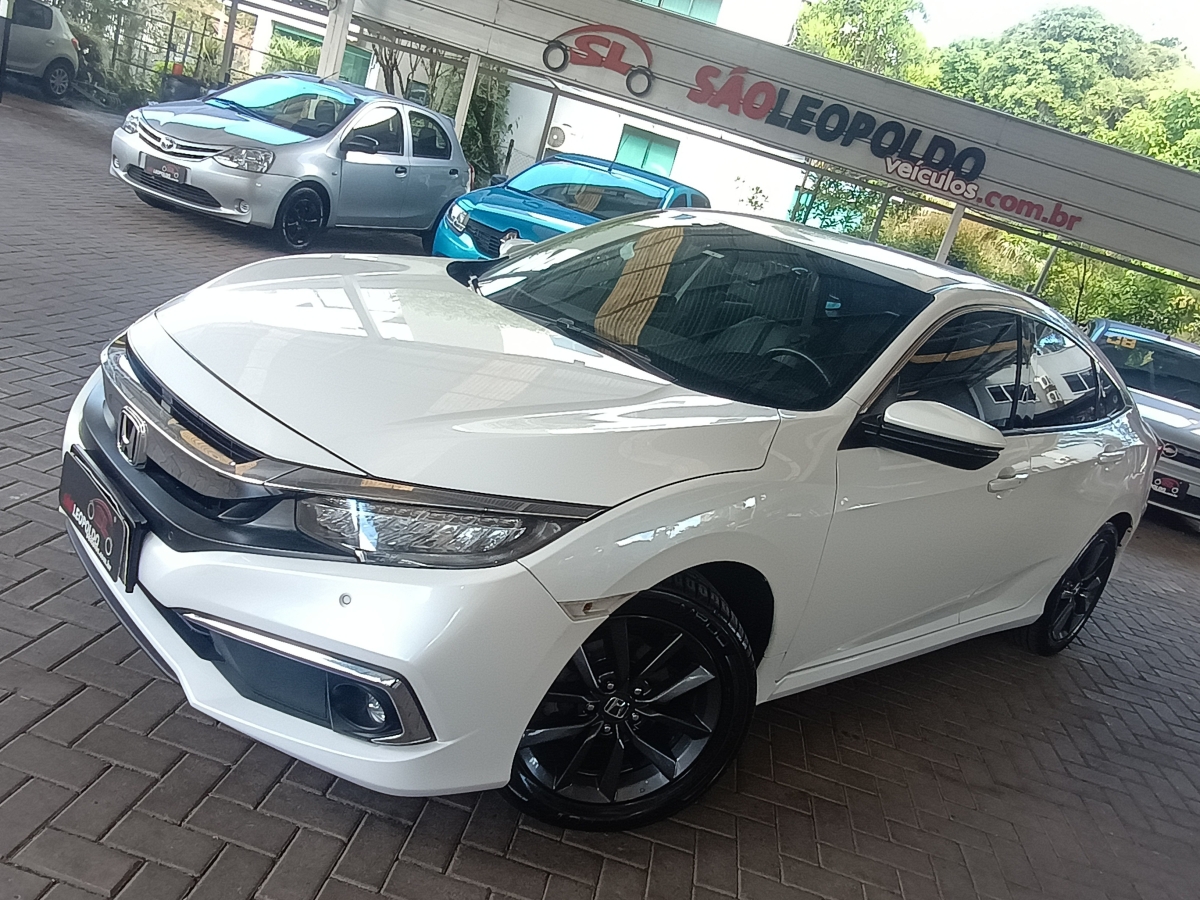 HONDA - CIVIC - 2020/2021 - Branca - R$ 135.900,00