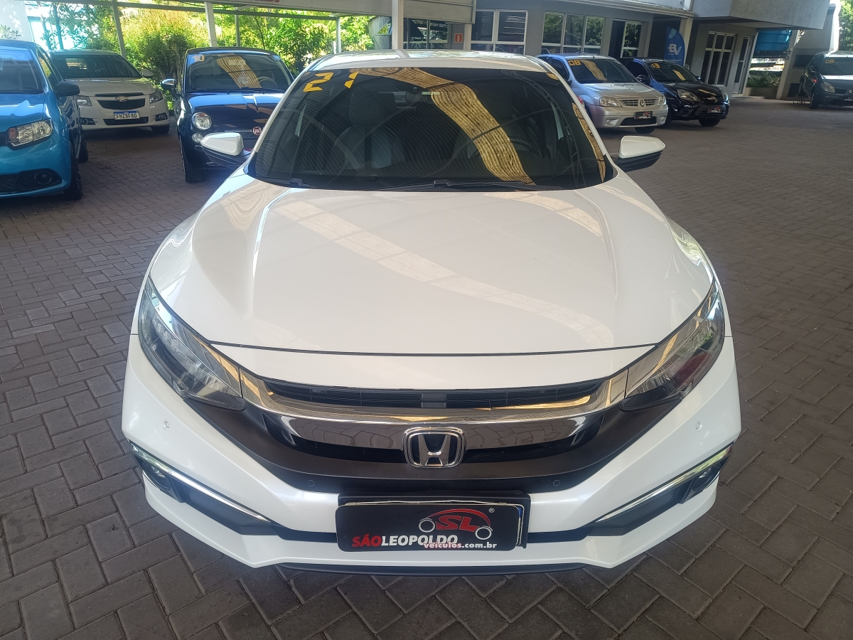 HONDA - CIVIC - 2020/2021 - Branca - R$ 135.900,00
